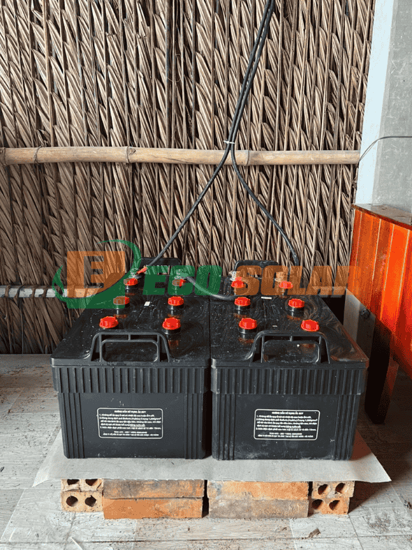 Công trình điện năng lượng mặt trời EcoSolar - Hình ảnh thi công 2