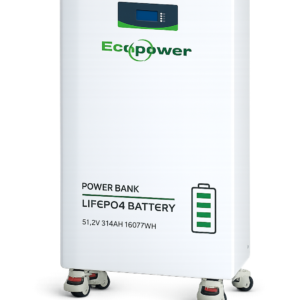 Pin Lithium Ecopower 51.2V 314Ah LiFePO4 -16.07kWh